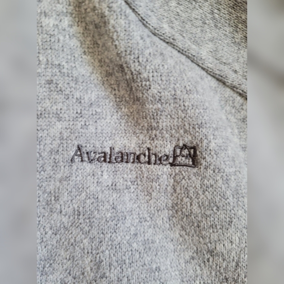 Grey Avalanches zip up - Picture 2 of 4